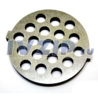 Решетка для мясорубки Panasonic, Vitek, Scarlett. Redmond, Elenberg (D-53.5mm, d-7.5mm, h-4mm, отв.7.5mm) PS004/VS002/EL007/RMG1224,1234