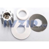 Втулка шнека мясорубки в сборе (прямоугольник) D-22mm, L-21mm, Z-10 MRZ059