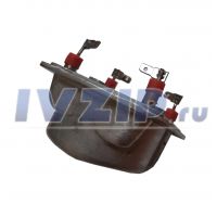 ТЭН к парогенератору 1500W (76х76мм, 4конт.) UTP004