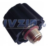 Пробка бойлера парогенератора (3/8" наруж. резьба, универсальная) с уплотнителем IRN200UN