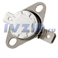 Термостат защитный ZH107-10A-130 (на размыкание, 130°С, 250V, 10A) KSD301-130