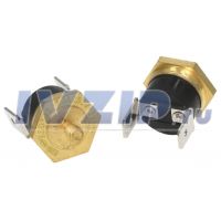 Термостат защитный KSD301-150 (на размыкание, 150°С, 250V, 10A, под винт М4) 49AE130