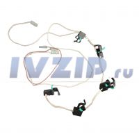 Шлейф микровыключателей розжига плиты Smeg 694490734