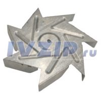 Крыльчатка вентилятора духовки алюм. (D=145 mm, H=20 mm) CU28103