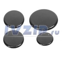 Комплект крышек на горелки(4шт)Gefest м.1100,1200,1300,3100,3200,3300(с2004г.в) эмаль 01020361