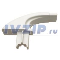 Крепление ручки двери духовки Gefest 300 (правое, белое) 300.03.0.005-01