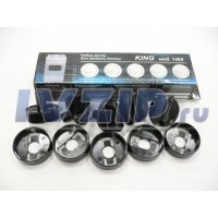 Набор ручек для газовой плиты KING мод. 1465 (до2007г.в.) чёрные