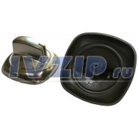 Ручка переключателя мощности плиты GEFEST мод. 6140, серебро (6100.56.0.000-04)