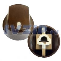 Ручка крана плиты для плиты Gefest  5100-02 D=34,5мм, Н=37мм, крепление D=6мм 5100.55.0.000-01