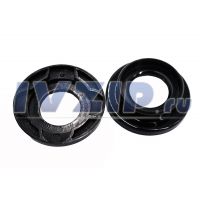 Воротник ручки крана DARINA черный для варочных панелей MKR-0010W