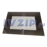 Стекло духовки GEFEST наружное  мод. 1200, коричневое, 598*409мм, с термоуказателем 1200.18.2.001-04