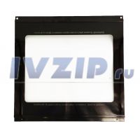 Стекло внутреннее DARINA мод.GM/КМ 241-442,ЕМ/ЕС 241-341,NEVA (ПГ 50 566 700),Terra 448х400мм, с шелкографией, с металл. профилями 0104075