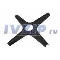 Подставка на решетку стола газовой плиты (для мелкой посуды,оксидир, крест.130мм) Classic Style