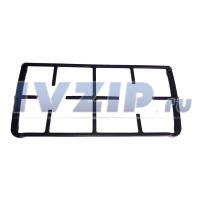 Решетка стола плиты Hansa, 485х225 мм,на 2 конфорки,правая, чугун. 8064701