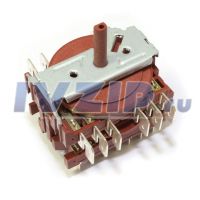 Переключатель мощности Gottak (16A, 250V, 10поз., шток=23mm, ILVE A/034/08) 701100/92975176/COK300IV