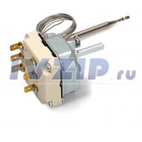 Термостат духовки EGO 55.34052.010 (300°C, щуп: 77mm, Ø6mm, 6 контактов, шток: 26mm) COK224UN
