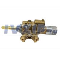 Кран газовый горелки малой мощности с эл. магнитным клапаном на плиту Gefest (мод. 5100, 6100, 06300, 6500)