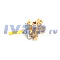 Кран горелки стола GEFEST мод. 1200, 1300, 1500, 3100, 3200, 3300, 3500, CH1210, средн. мощ., с ВМП-44 1445-39.000-21