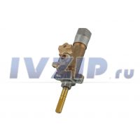 Кран горелки стола GEFEST мод. 5100, 5300, 6100, 6300, 6500 (170˚), с ВМП-40, с устр. безопасности 3300.27.0.000-31