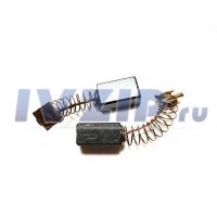 Щетки для электродвигателя (6,5x7,5x12) 2шт, для дрели Hitachi с пружнкой CAR103UN/999.041/999.072