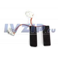 Щетки для электродвигателя (5х10х30) 2шт, с проводом под винт