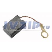 Щетки для электродвигателя (8х14х20) 2шт Калибр(шлифмашина УШМ)поводок, проводник клемма с отв d-5,5мм (497) 01200208