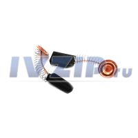 Щетки для электродвигателя (8х16х29) 2шт Киров(шлифмашина УШМ)круглый проводник d-22мм (406)с пружинкой 01200070