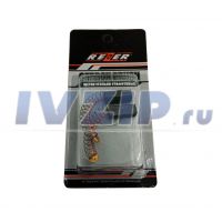 Щетки для электродвигателя (5х6,3х16) 2шт Rezer (дрель МЭС 300) круглый проводник с отстрелом (408)