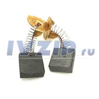 Щетки для электродвигателя (7х17х18) 2шт Мakita (СВ 203, 204А), шлифмашина УШМ, рубанок, фрезер, с отстрелом (604)