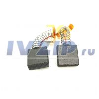 Щетки для электродвигателя (7х17х17) 2шт Hitachi (Н-44) круглый проводник, с отстрелом (695)