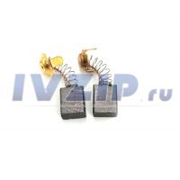 Щетки для электродвигателя (7х13х16) 2шт Hitachi (Н-38) круглый проводник, с отстрелом (693)