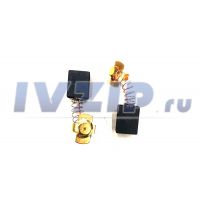 Щетки для электродвигателя (8х14х17,5) 2шт Hitachi (Н-22) круглый проводник, с отстрелом (694)