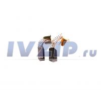 Щетка (2шт), Интерскол(шлифмашина ЛШМ 100/1200), 7х11х17мм, круглый проводник (586) 01200241