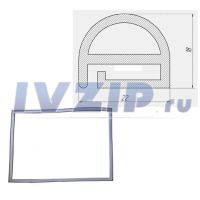 Уплотнитель Abat РК 10.389.00.00.010 (ПКА10-1/1П, ПКА10-1/1В, ПКА10-1,5/1П, ПКА10-1,5/1В, 710х655мм, 2004-2007г) 120000002670