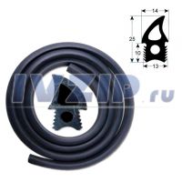 Уплотнитель дверей пароконвектомата и конвекционных печей UNOX GN1000 (KGN1000) высокий