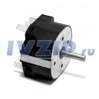 Таймер печи Unox (60мин., 250V, 6контактов, вал=23мм) UNX500UN/KTM1005A/KTM004/KТМ1005