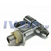 Кран для кипятильников поворотный, 15мм