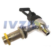 Кран для горячей воды в сборе с уплотн. и гайкой 18мм KT014