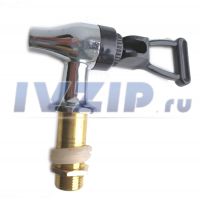 Кран для горячей воды в сборе с уплотн. и гайкой 17мм /KT015