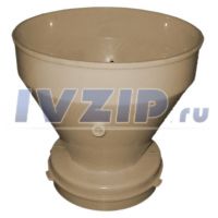 Корпус загрузочной воронки (протирка) (для МПР-350М, МПО-1) 02.00.01