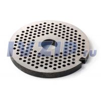 Решетка для мясорубки МИМ-300, ТМ-32, ММ-250 №1 (d=3мм, без бурта) 00.015