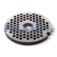 Решетка для мясорубки МИМ-300, ТМ-32, ММ-250 №2 (d=5мм, без бурта) 01.009