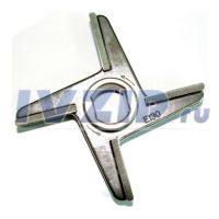 Нож для профессиональной мясорубки (система Unger, крестовой, D=119мм, толщина=25мм, посадка=19,5x23,5мм) E130-130.000.1