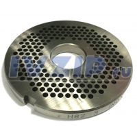 Решетка для профессиональной мясорубки (cистема Unger, нерж., 55 HRC, &Oslash;=81.7мм, d_внутр.=21.5мм, отв.=3мм, h=8.1мм) Н82-82.003