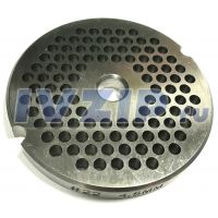 Решетка для профессиональной мясорубки (cистема Enterprise, нерж., &Oslash;=82.1мм, d_внутр.=10.8мм, отв.=4.5мм, h=8.8...9.1мм) TJ22–22.004.5