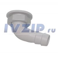 Штуцер поддона испарителя сливной МХМ (для конденсата, под шланг 12мм, гайка снизу, Капри) 7.672.032 7.683.035