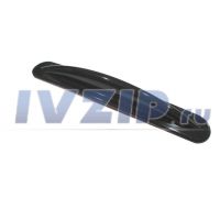 Ручка для прямого стекла ларя под винт, черная н№14707.6 для ЛВН F Италфрост