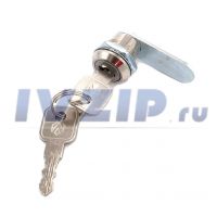 Замок (личина) двери холодильного шкафа Полаир (ШХ) (замок 2ключа)