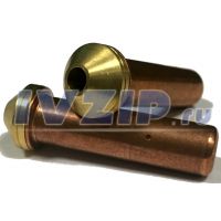 Дюза Castel 02, SAE Flare 2202 (аналог Вставка с фильтром (дюза) Danfoss ORIFICE (NO.02) 068-2015)