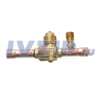 Вентиль шаровый 1/2" (К) GBC-BV 12s с сервисным клапаном